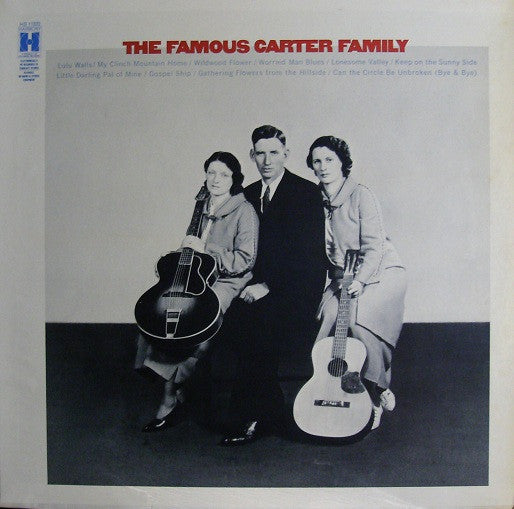 The Carter Family : The Famous Carter Family (LP, Album, RE, San)