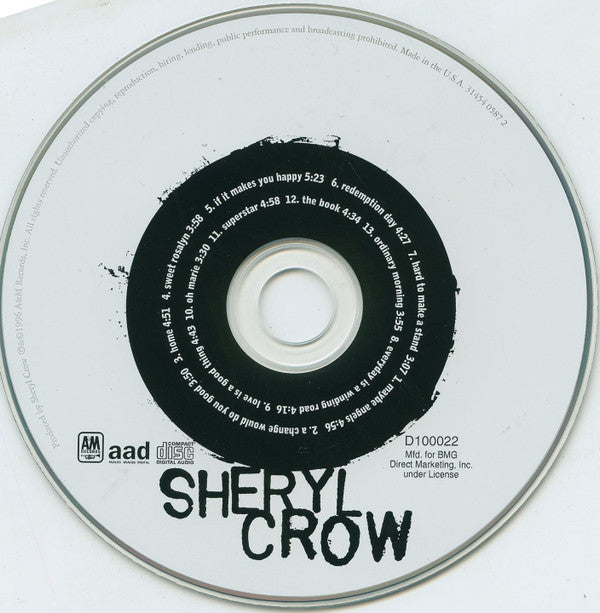 Sheryl Crow : Sheryl Crow (CD, Album, Club)