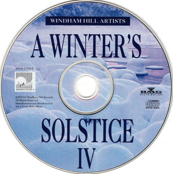 Windham Hill Artists : A Winter's Solstice IV (CD, Album, Smplr)