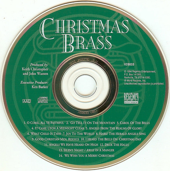 Dallas Brass : Christmas Brass (CD, Album, RE)