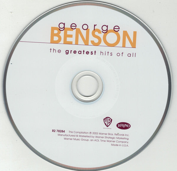 George Benson : The Greatest Hits Of All (CD, Comp, RE, RM)