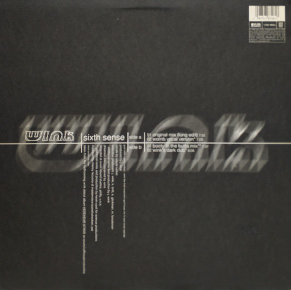 Wink* : Sixth Sense (12")