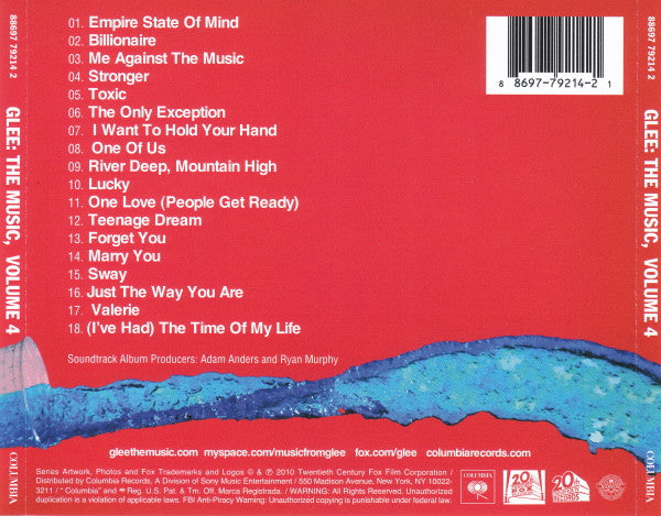 Glee Cast : Glee: The Music, Season Two, Volume 4 (CD, Album)
