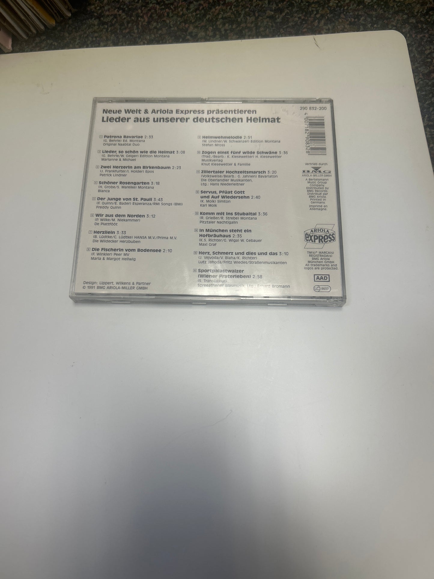 Various - Lieder aus unserer deutschen Heimat (CD)