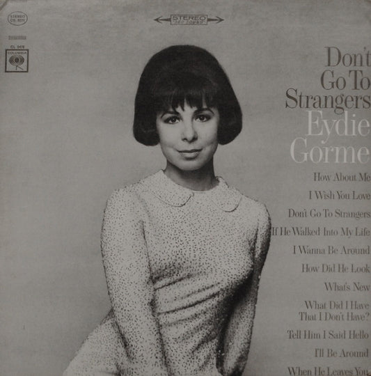 Eydie Gorme* : Don't Go To Strangers (LP, Album)