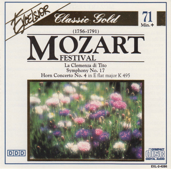 Wolfgang Amadeus Mozart : Mozart Festival (CD, Comp)