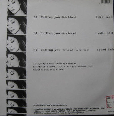 Joy Salinas : Calling You (12")