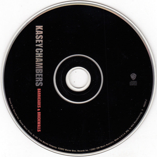 Kasey Chambers : Barricades & Brickwalls (CD, Album, RP)