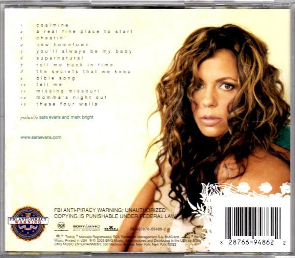 Sara Evans : Real Fine Place (CD, Album)