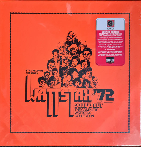 Various : Wattstax '72 Soul'd Out (The Complete Wattstax Collection) (12xCD + Box, Ltd)