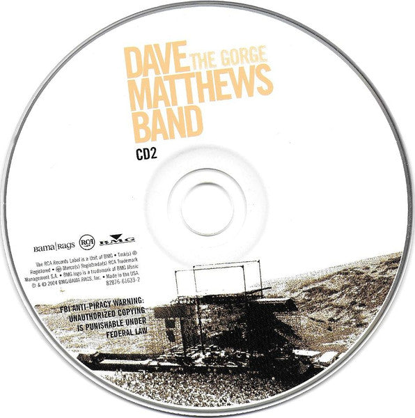 Dave Matthews Band : The Gorge (2xCD + DVD, DVD)