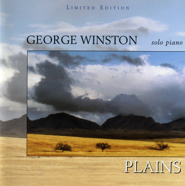 George Winston : Plains (HDCD, Album, Ltd)