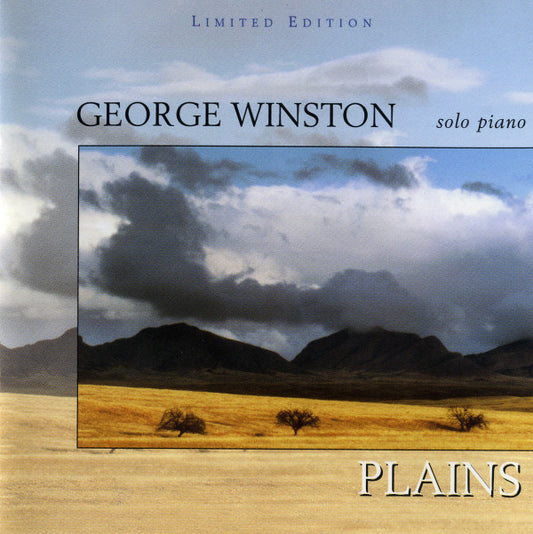 George Winston : Plains (HDCD, Album, Ltd)
