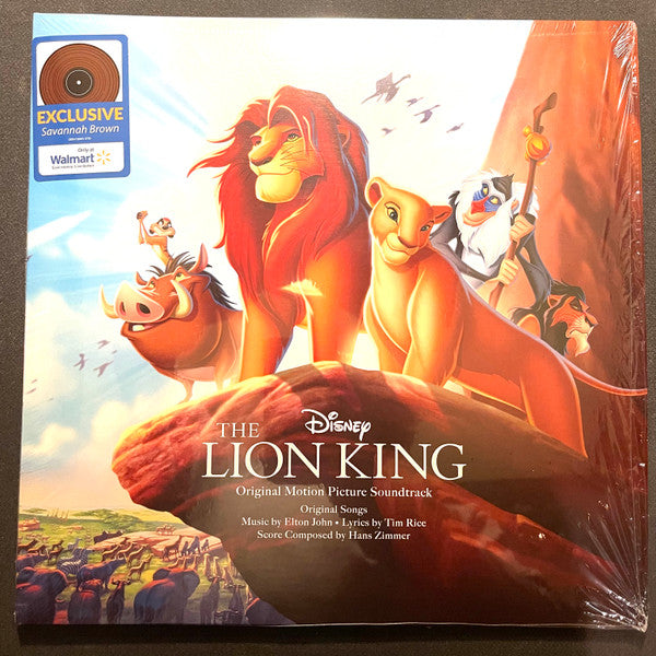 Various : The Lion King  (Original Motion Picture Soundtrack) (LP, Sav)