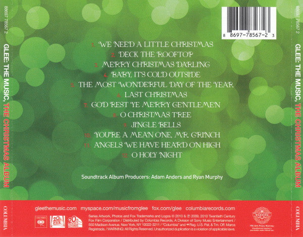 Glee Cast : Glee: The Music, The Christmas Album (CD, Album)