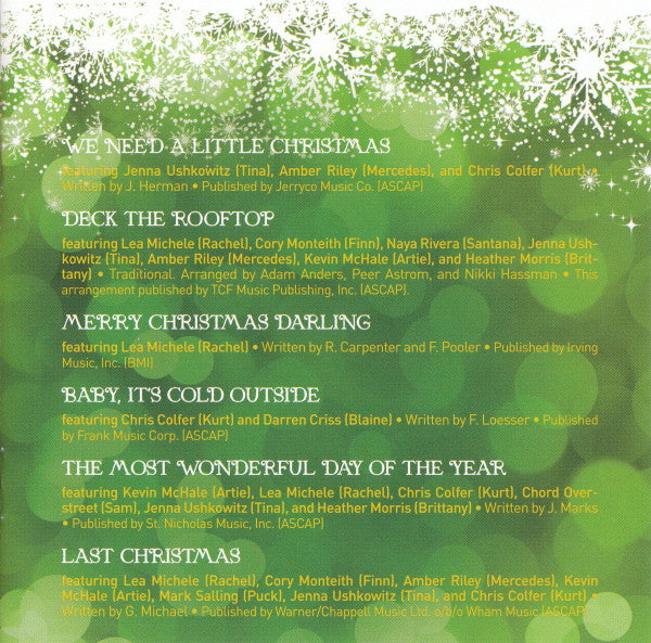 Glee Cast : Glee: The Music, The Christmas Album (CD, Album)