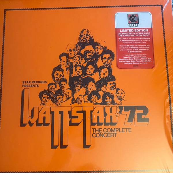 Various : Wattstax ‘72 The Complete Concert (10xLP + Box, Ltd)