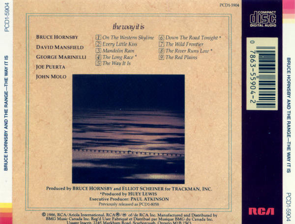 Bruce Hornsby And The Range : The Way It Is (CD, Album, RE, Cin)