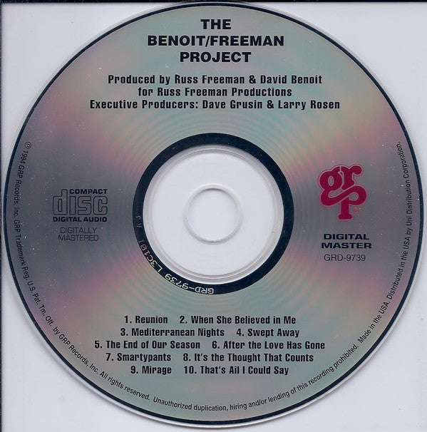 The Benoit/Freeman Project* : The Benoit/Freeman Project (CD, Album)