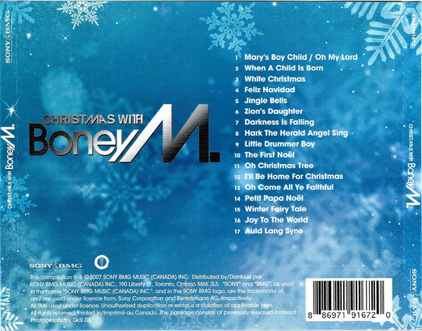 Boney M. : Christmas With Boney M. (CD, Comp, RE, RM)