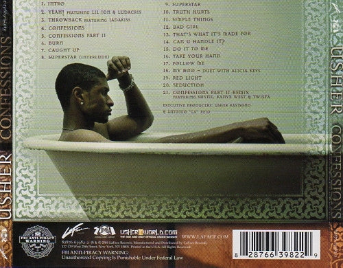 Usher : Confessions (CD, Album)