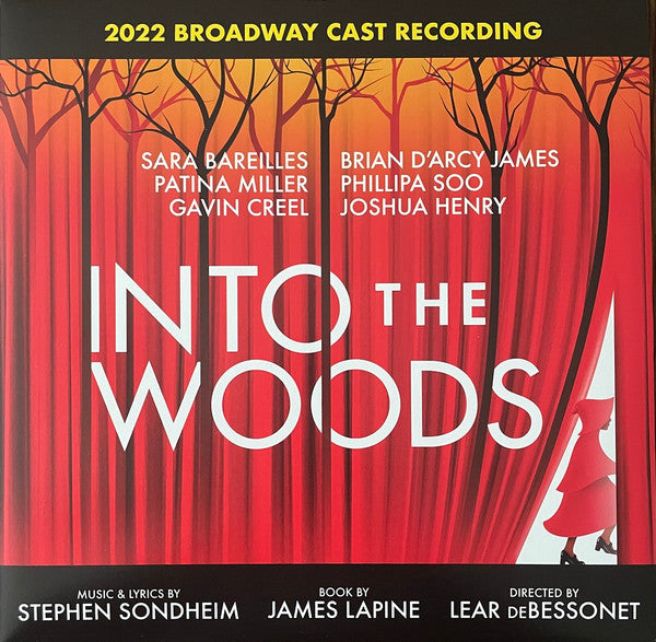 Sara Bareilles, Patina Miller, Gavin Creel, Brian D'Arcy James, Phillipa Soo, Joshua Henry (3) : Into The Woods (2022 Broadway Cast Recording) (2xLP, Album, Ltd, Gol)