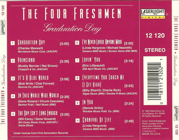 The Four Freshmen : Graduation Day (CD, Album)