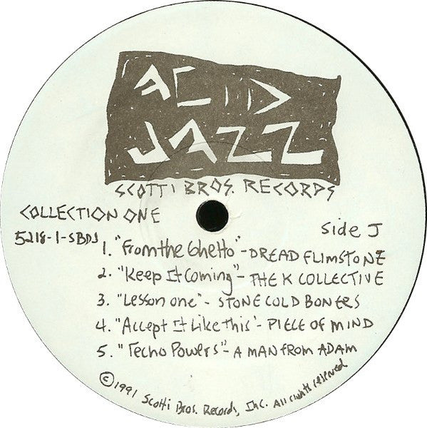 Various : Acid Jazz: Collection One (LP, Comp, Promo)