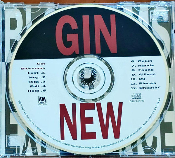 Gin Blossoms : New Miserable Experience (CD, Album, Club)