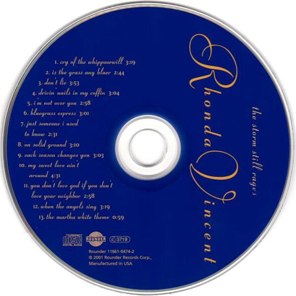 Rhonda Vincent : The Storm Still Rages (CD, Album, Dig)