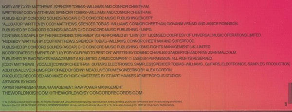 Noisy (7) : FAST FWD: TO VINYL (12", EP, RSD, Ltd, Cle)