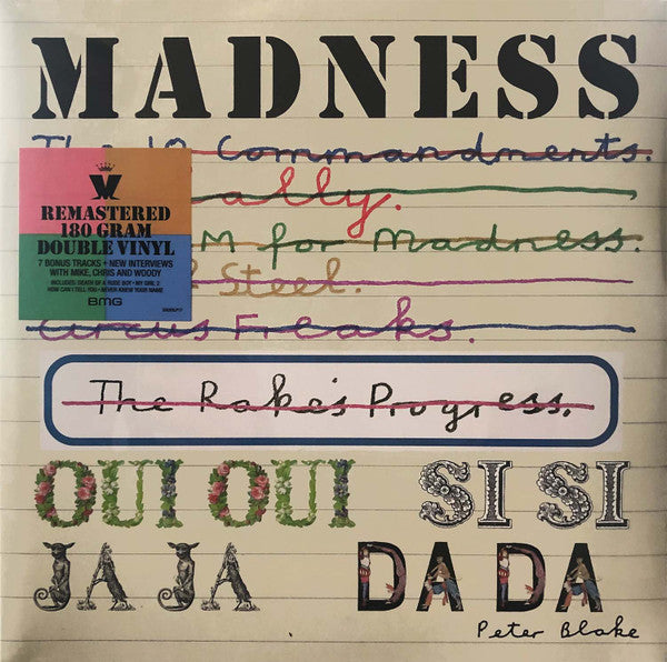 Madness : Oui Oui Si Si Ja Ja Da Da (2xLP, Album, RM, 180)