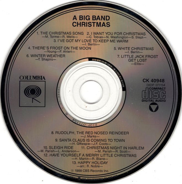 Various : A Big Band Christmas (CD, Comp)