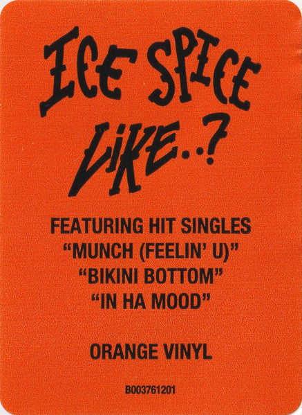 Ice Spice : Like..? (12", EP, Ltd, Opa)