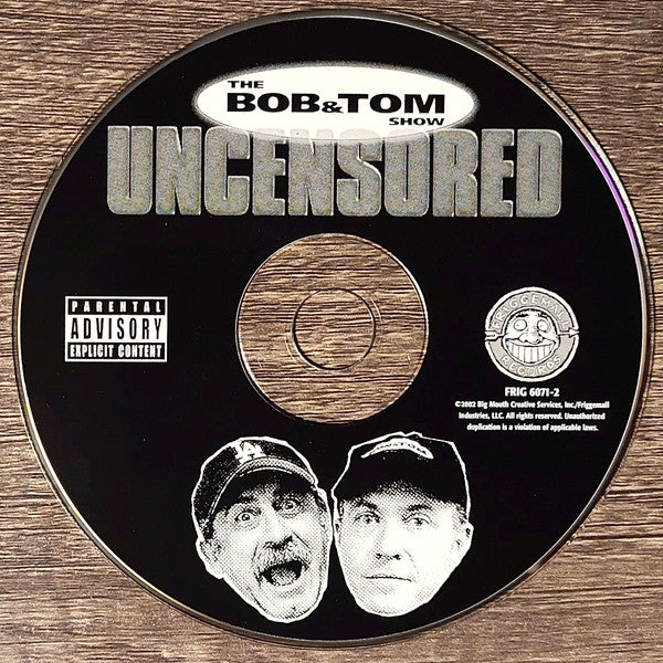 Bob & Tom : Uncensored (CD, Album)