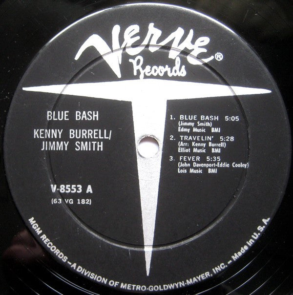 Kenny Burrell / Jimmy Smith : Blue Bash! (LP, Album, Mono, Dee)