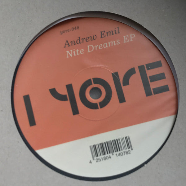 Andrew Emil : Nite Dreams EP (12", EP, Ltd)