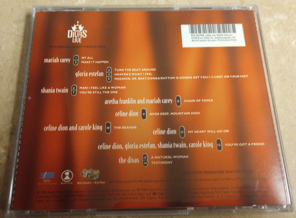 Divas (6) : VH1 Divas Live (CD, Album, Club)