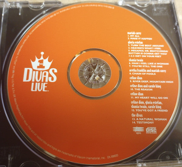 Divas (6) : VH1 Divas Live (CD, Album, Club)