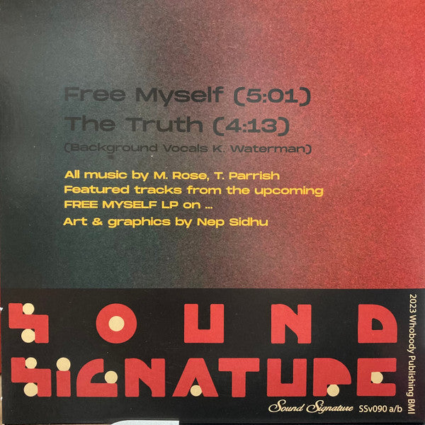 Theo Parrish, Maurissa Rose : Free Myself / The Truth (7")