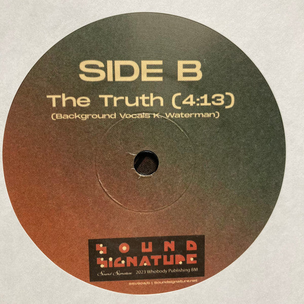 Theo Parrish, Maurissa Rose : Free Myself / The Truth (7")