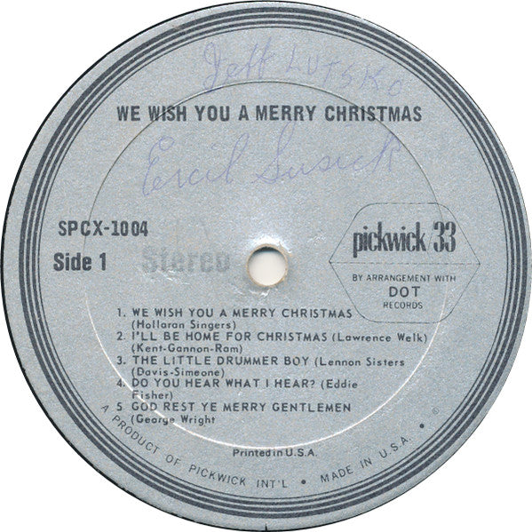 Various : We Wish You A Merry Christmas! (LP, Comp, RE)
