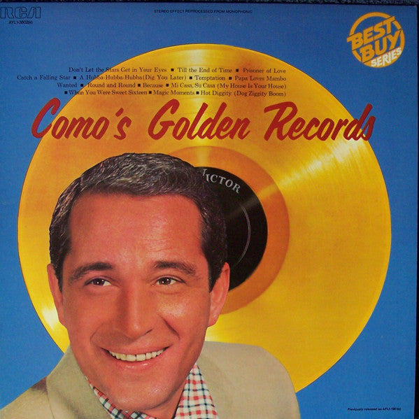 Perry Como : Como's Golden Records (LP, Comp, RE)