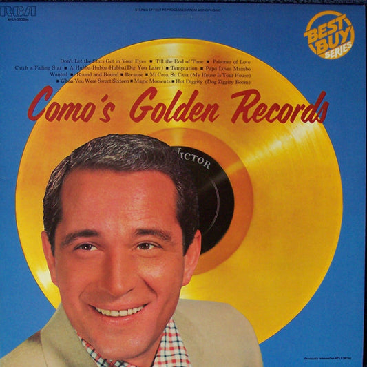 Perry Como : Como's Golden Records (LP, Comp, RE)