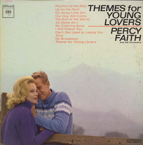Percy Faith And His Orchestra* : Themes For Young Lovers (LP, Album, Mono)
