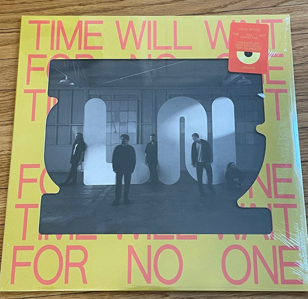 Local Natives : Time Will Wait For No One (LP, Album, Ltd, Lem)