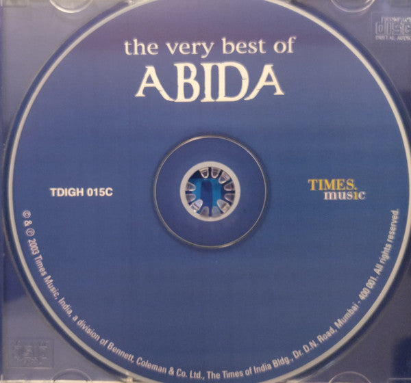 Abida* : The Very Best Of Abida (CD, Comp)