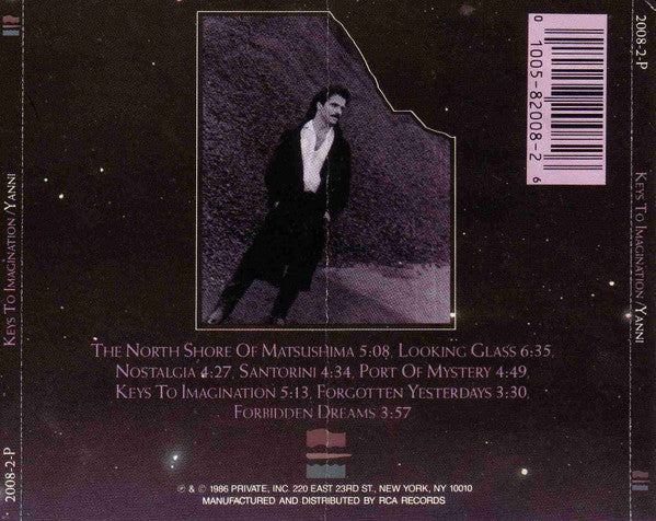 Yanni (2) : Keys To Imagination (CD, Album)