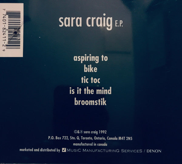 Sara Craig : E.P. (CD, EP)