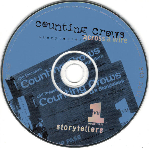 Counting Crows : Across A Wire (Live In New York City) (2xCD, Album)